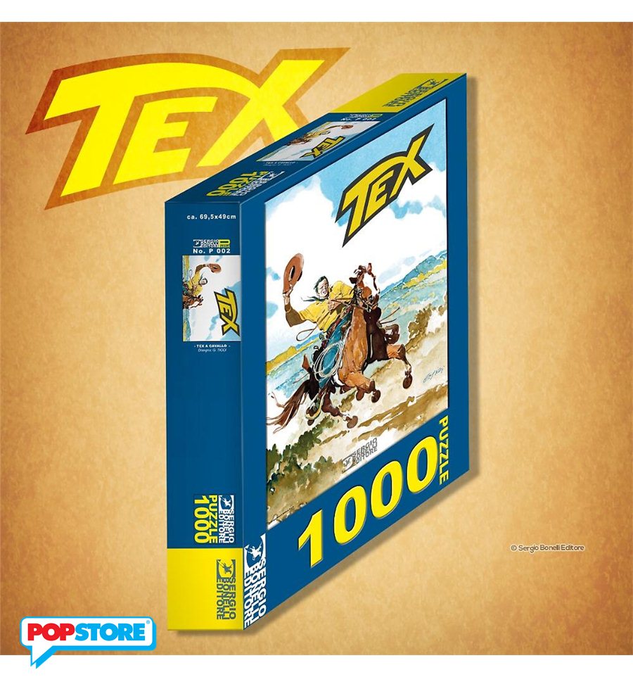 Tex E I Suoi Pards Bonelli Puzzle 1000 Pz 70 X 50 Cm SERGIO BONELLI EDITORE