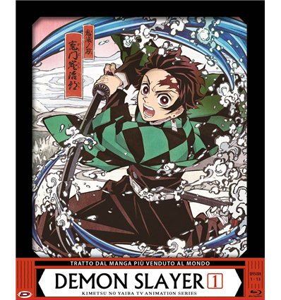 Demon Slayer Box 1 (1-13) (3 Blu-Ray) (Edizione Limitata E Numerata)