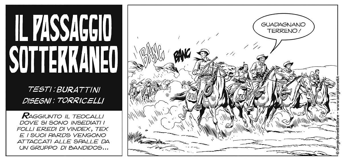 TEX - STRISCE INEDITE VOL.7 - IL PASSAGGIO SOTTERANEO - Immagine 2
