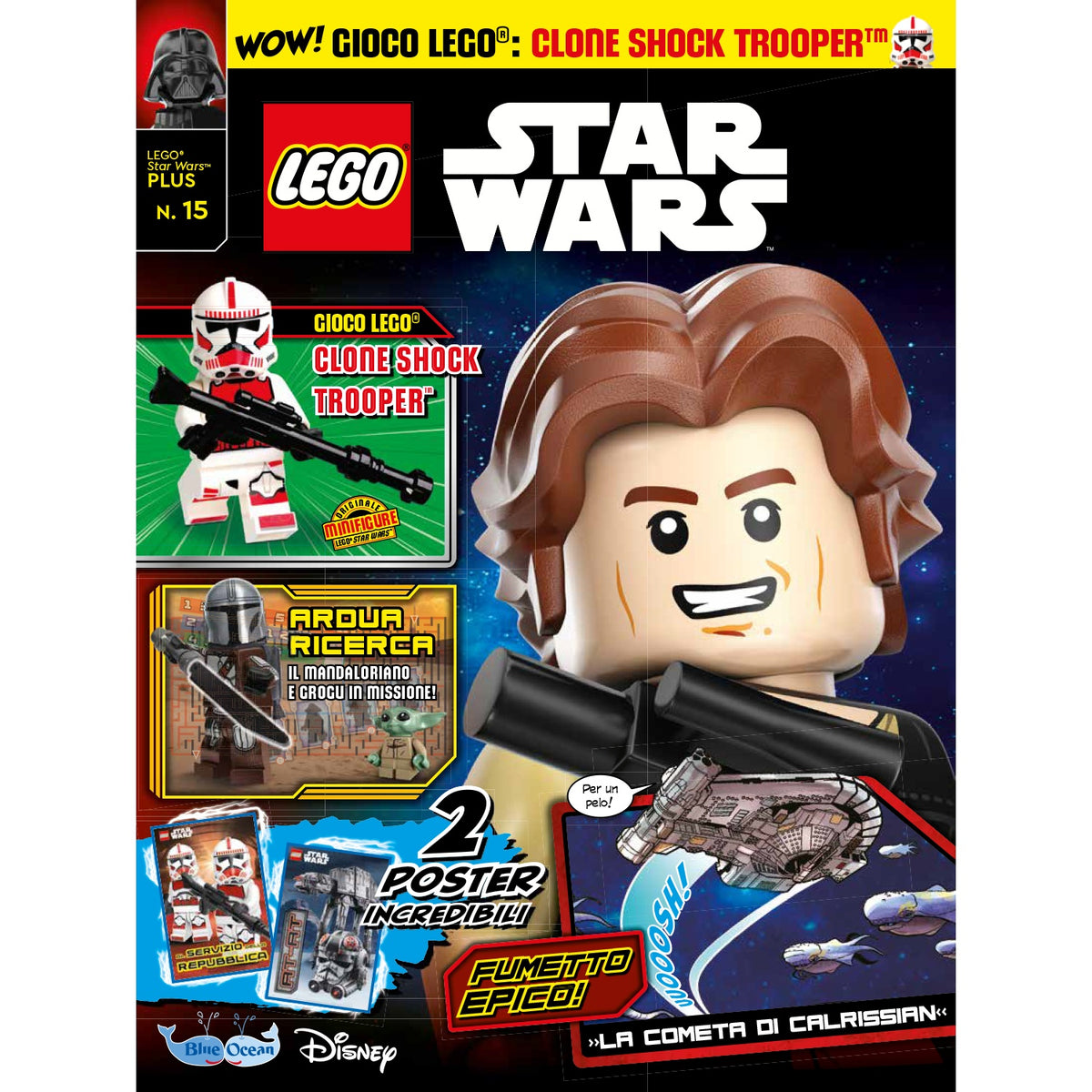 LEGO STAR WARS PLUS N.15 - CLONE SHOCK TROOPER - Immagine 2