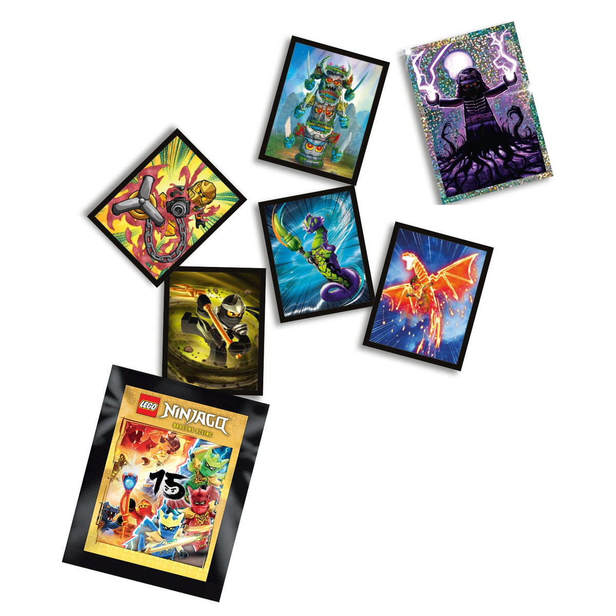LEGO NINJAGO: 15 ANNI DI AZIONE STICKER COLLECTION - BLISTER - Immagine 3