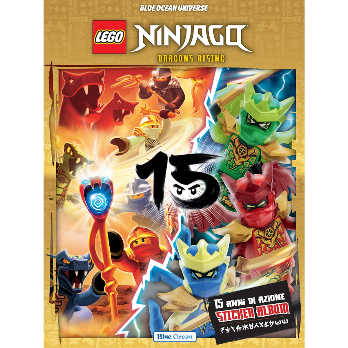 LEGO NINJAGO PLUS 12 - NYA + DRAGON HUNTER + ALBUM + BUSTINA FIGURINE - Immagine 2