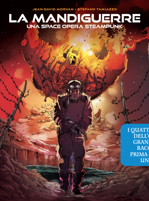LA MANDIGUERRE - UNA SPACE OPERA STEAMPUNK