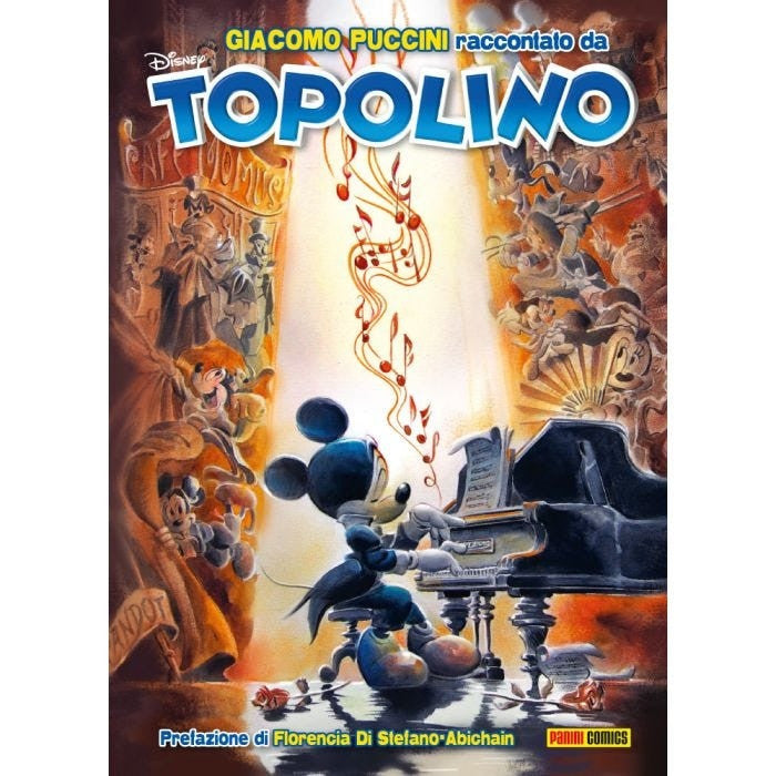 GIACOMO PUCCINI RACCONTATO DA TOPOLINO