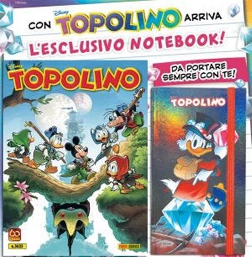 TOPOLINO 3433 + AGENDA NOTEBOOK ZIO PAPERONE