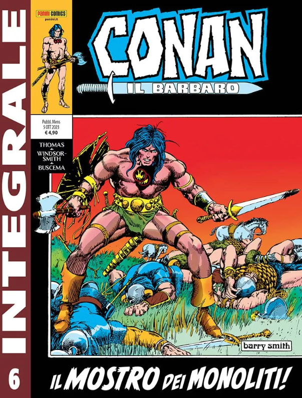 CONAN IL BARBARO VOL.6 - PANINI COMICS INTEGRALE