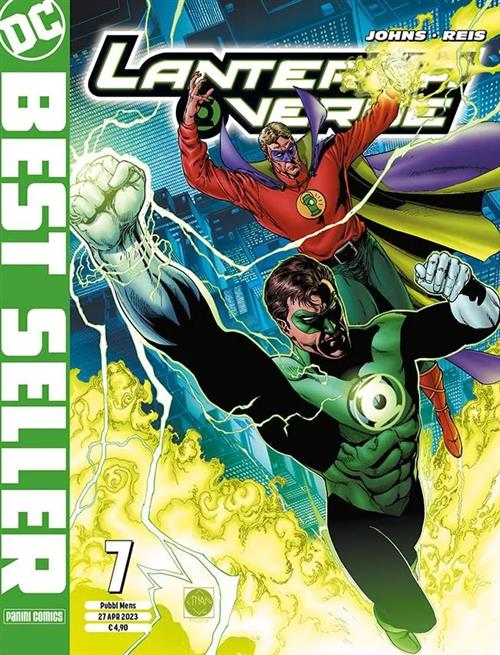 DC BEST SELLER - LANTERNA VERDE DI GEOFF JOHNS VOL.7