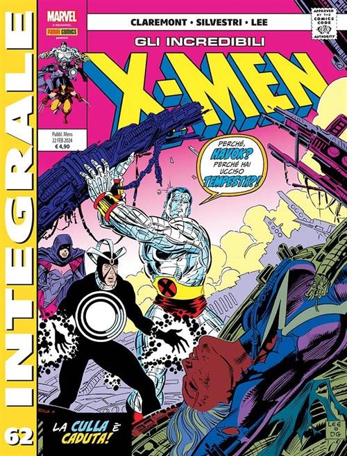 MARVEL INTEGRALE - X-MEN DI CHRIS CLAREMONT 62