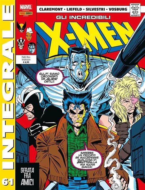 MARVEL INTEGRALE - X-MEN DI CHRIS CLAREMONT 61