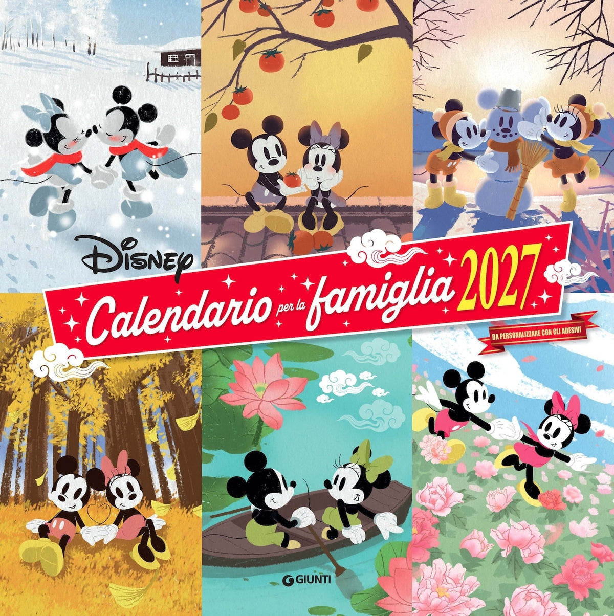 CALENDARIO FAMIGLIA 2027 DISNEY