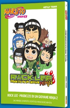 NARUTO SAGA VOL.4: NARUTO MANGA - ROCK LEE, PRODEZZE DI UN GIOVANE NINJA VOL.3