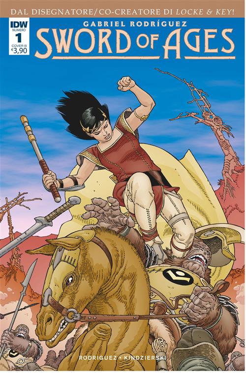 SWORD OF AGES 1 (DI 5) - COVER B
