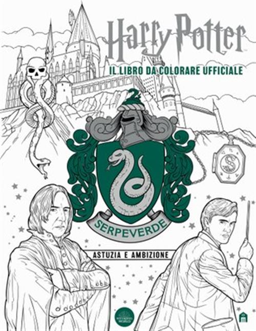 HARRY POTTER - SERPEVERDE - IL LIBRO UFFICIALE DA COLORARE