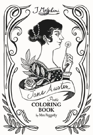 JANE AUSTEN - MESSALINO COLORING BOOK