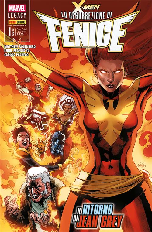 MARVEL MINISERIE 201 - X-MEN: LA RESURREZIONE DI FENICE 1