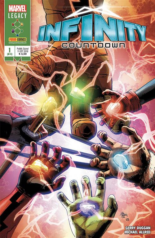 MARVEL MINISERIE 204 - INFINITY COUNTDOWN 1 (DI 6)