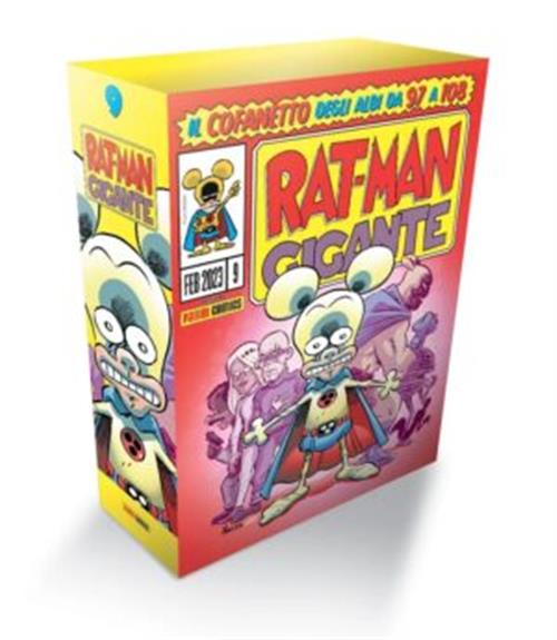 RAT-MAN GIGANTE 9 - COFANETTO VUOTO (97-108) CON SCHEDE PERSONAGGI