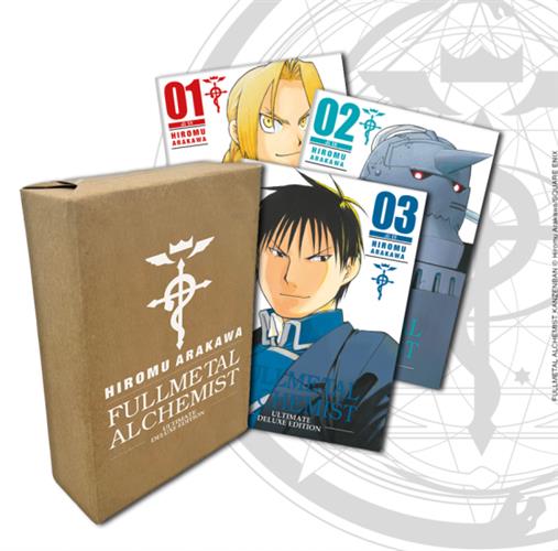 FULLMETAL ALCHEMIST ULTIMATE DELUXE EDITION - STARTER PACK (VOLL.1-3)