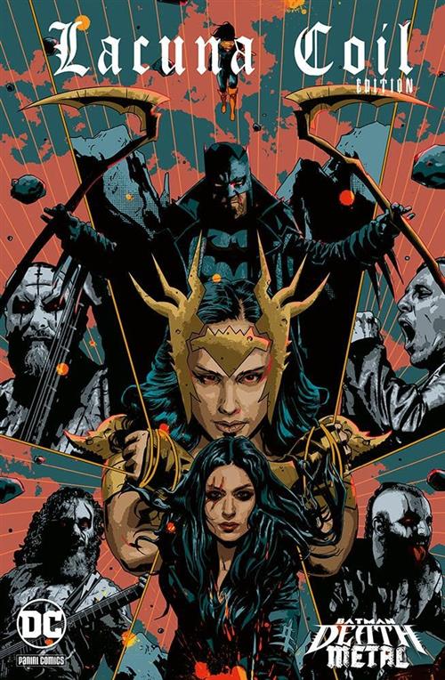 DC CROSSOVER 9 - BATMAN: DEATH METAL 3 - VARIANT BAND: LACUNA COIL