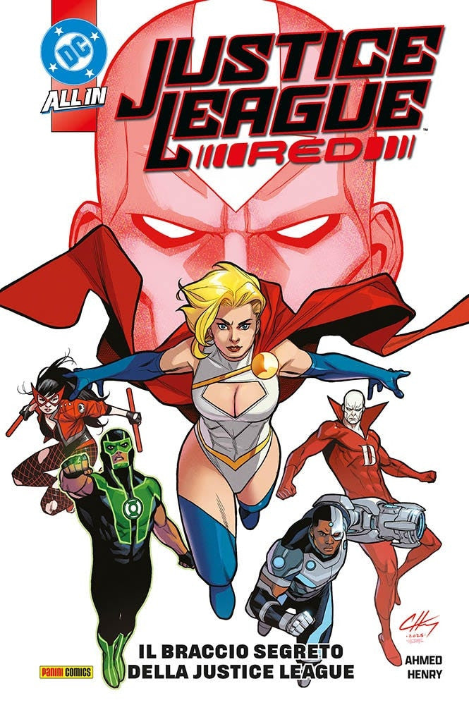 JUSTICE LEAGUE RED: IL BRACCIO SEGRETO DELLA JUSTICE LEAGUE - DC COLLECTION