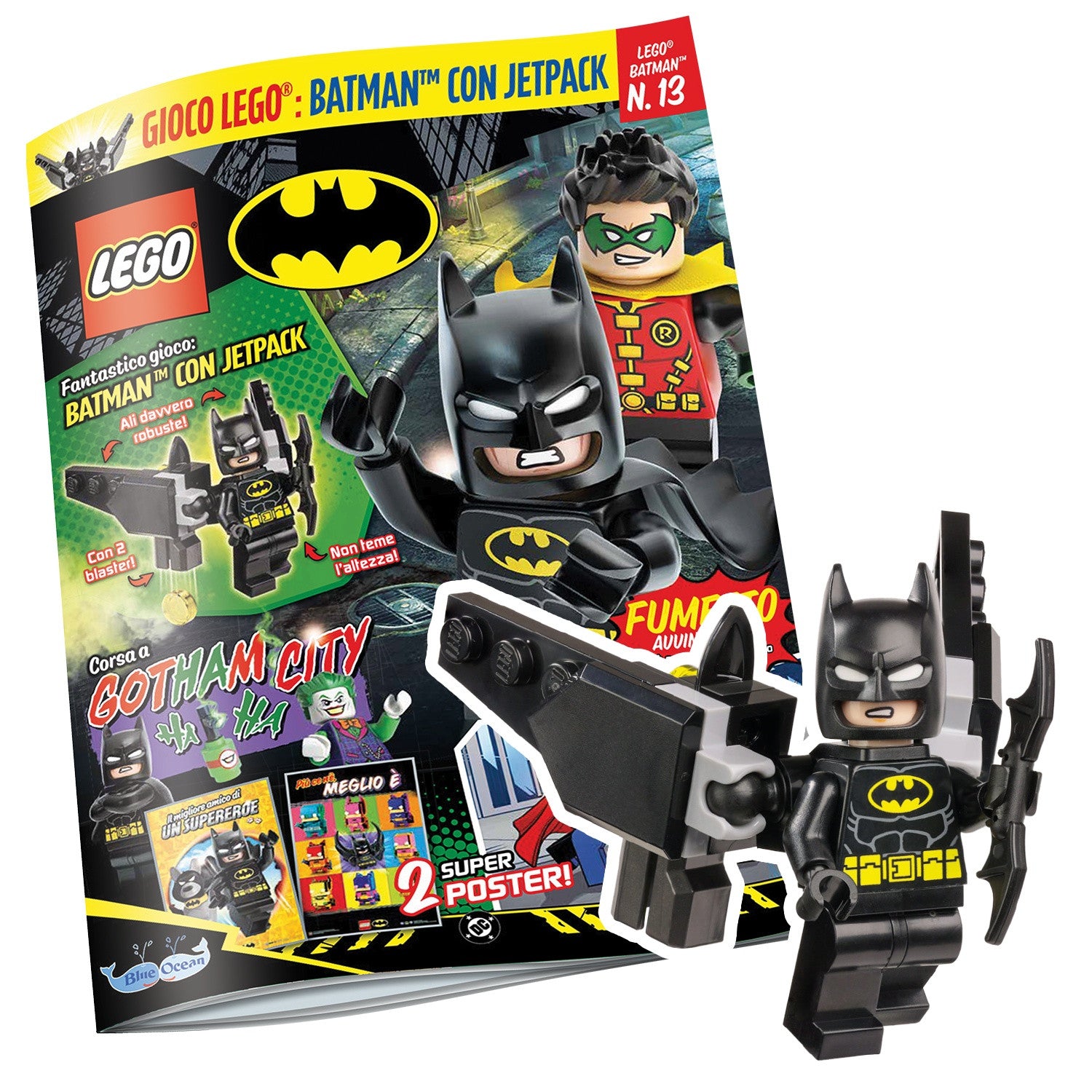 LEGO BATMAN N.13 - BATMAN + JETPACK