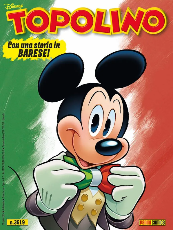 TOPOLINO 3619 - VERSIONE PUGLIA