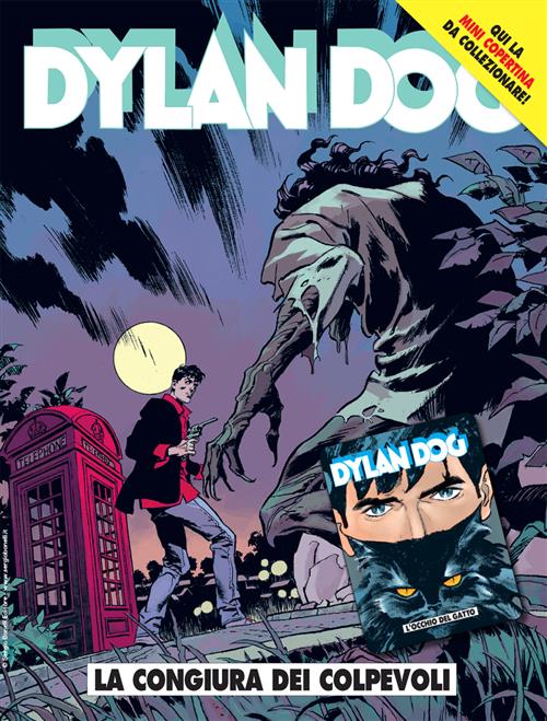 DYLAN DOG 441 - MINI COPERTINA - DYLAN DOG 119: L'OCCHIO DEL GATTO