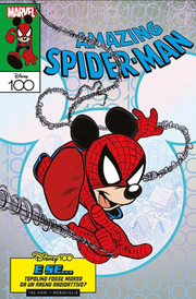 AMAZING SPIDER-MAN 28 (2022) - AMAZING SPIDER-MAN 828 - DISNEY: 100TH ANNIVERSARY - VARIANT CLAUDIO SCIARRONE