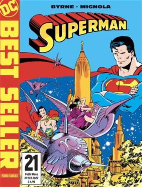 DC BEST SELLER NUOVA SERIE - SUPERMAN DI JOHN BYRNE 21