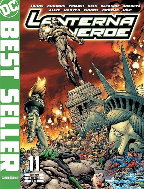 DC BEST SELLER - LANTERNA VERDE DI GEOFF JOHNS VOL.11