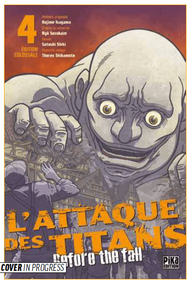 L'ATTACCO DEI GIGANTI - BEFORE THE FALL - COLOSSAL EDITION VOL.4