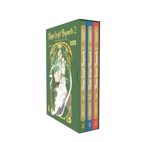 MAGIC KNIGHT RAYEARTH CLAMP 2 PREMIUM COLLECTION - COFANETTO (VOL.1-3)