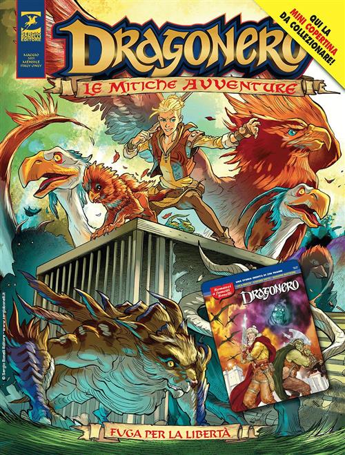 DRAGONERO - MITICHE AVVENTURE VOL.6 - MINI COPERTINA - SPETTRO