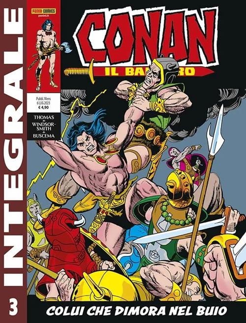 CONAN IL BARBARO VOL.3 - PANINI COMICS INTEGRALE