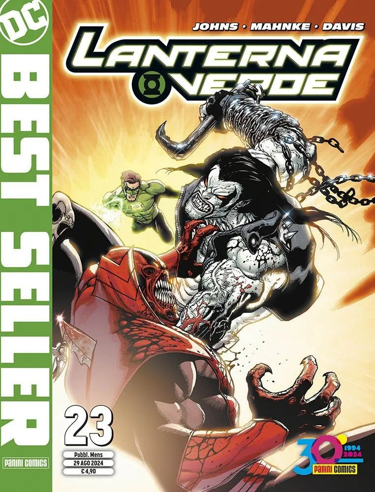 DC BEST SELLER - LANTERNA VERDE DI GEOFF JOHNS VOL.23