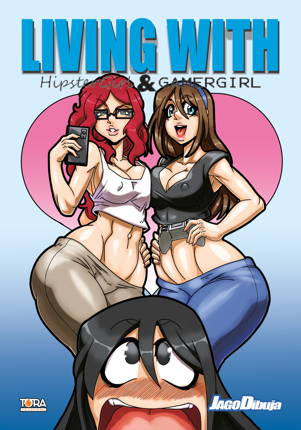 LIVING WITH HIPSTERGIRL & GAMERGIRL VOL.1 - GUEST COVER MADPROJECT - LINGUA INGLESE