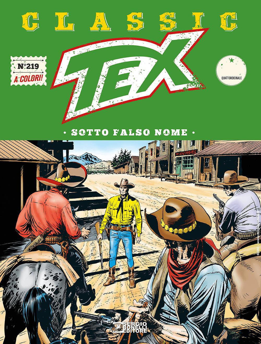 TEX CLASSIC 219 - SOTTO FALSO NOME