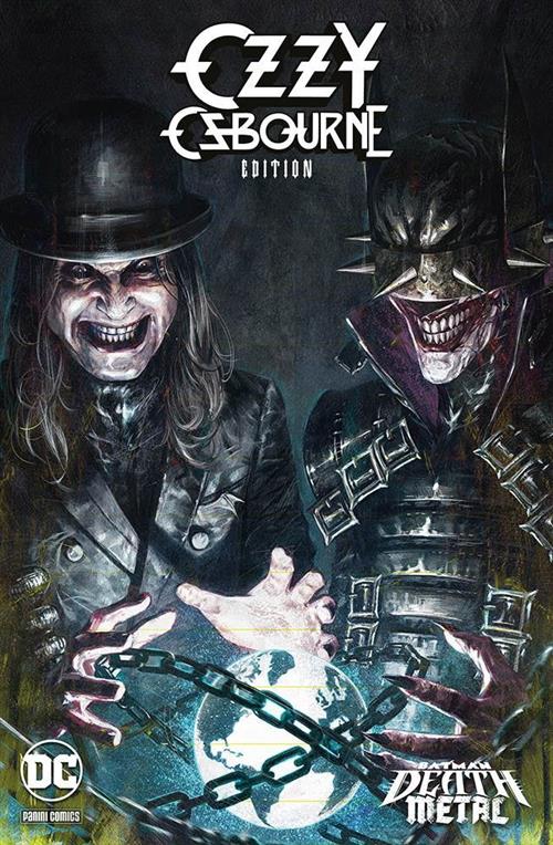 DC CROSSOVER 13 - BATMAN: DEATH METAL 7 - VARIANT BAND: OZZY OSBORNE