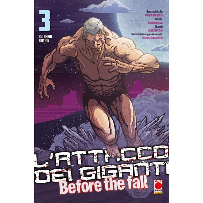 L'ATTACCO DEI GIGANTI - BEFORE THE FALL - COLOSSAL EDITION VOL.3