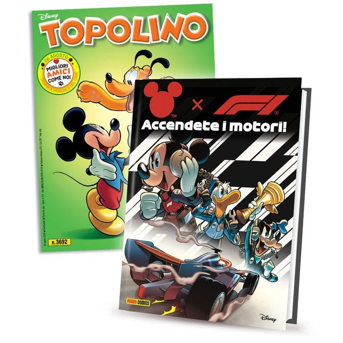 TOPOLINO 3692 CON ACCENDETE I MOTORI!