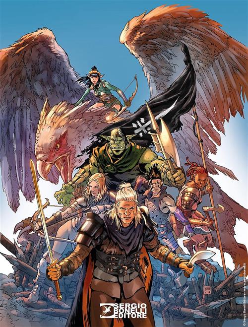DRAGONERO IL RIBELLE 1 - DRAGONERO 78 - I RIBELLI DELL'ERONDAR VARIANT LUCCA 2019