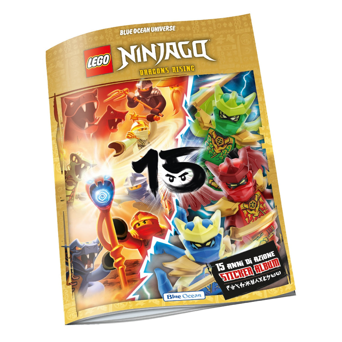 LEGO NINJAGO: 15 ANNI DI AZIONE STICKER COLLECTION - ALBUM