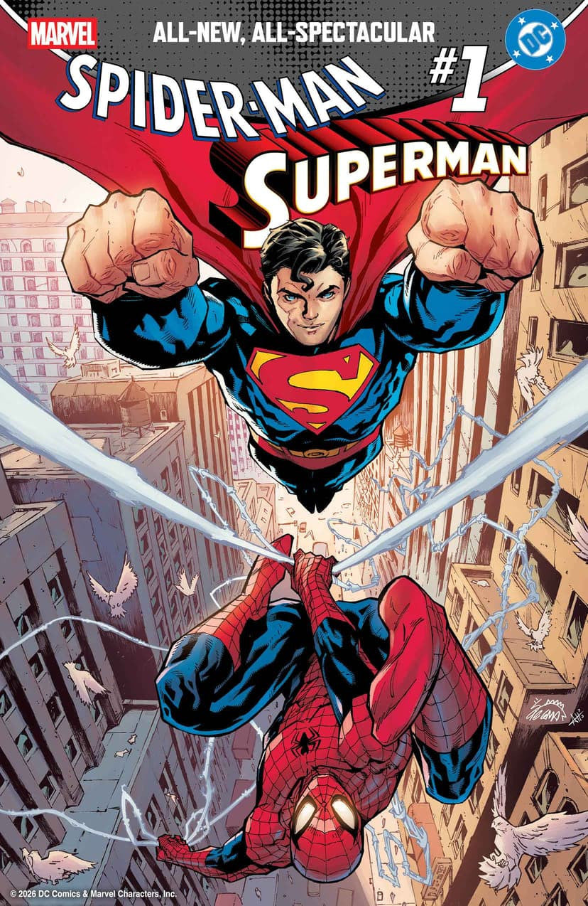 MARVEL/DC - SPIDER-MAN/SUPERMAN 1 - INCENTIVE FOIL VARIANT DI RYAN STEGMAN