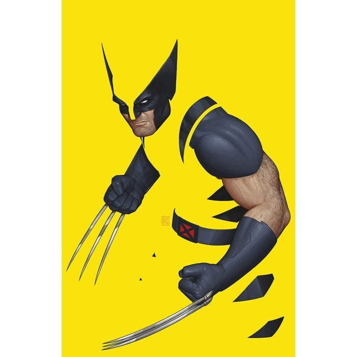 WOLVERINE 1 (2024) - WOLVERINE 456 - NEGATIVE SPACE VARIANT