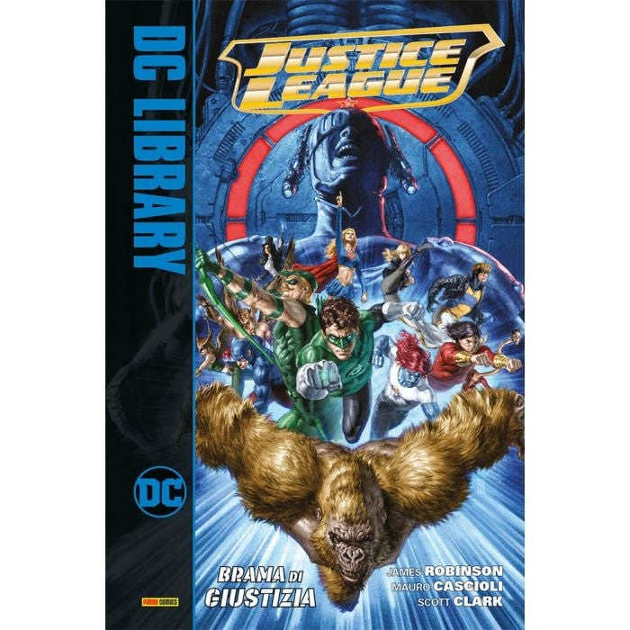 JUSTICE LEAGUE : BRAMA DI GIUSTIZIA - DC LIBRARY