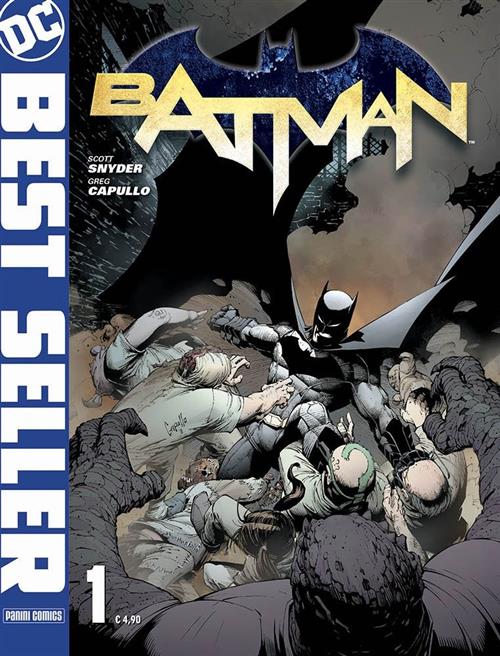 DC BEST SELLER - BATMAN DI SCOTT SNYDER & GREG CAPULLO 1 - PRIMA RISTAMPA