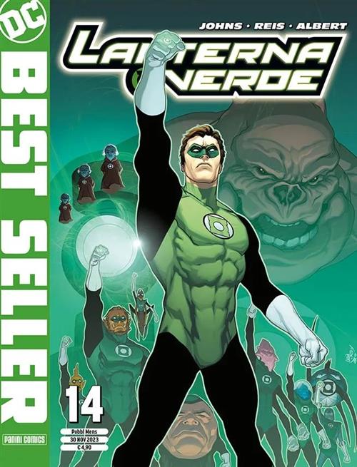 DC BEST SELLER - LANTERNA VERDE DI GEOFF JOHNS VOL.14