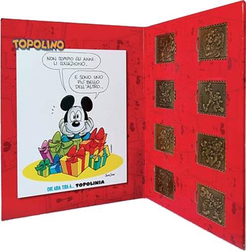 TOPOLINO - RACCOGLITORE FRANCOBOLLI 90 ANNI TOPOLINO - RISTAMPA