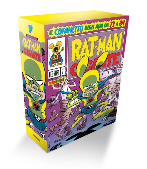 RAT-MAN GIGANTE 7 - COFANETTO VUOTO (73-84) CON SCHEDE PERSONAGGI
