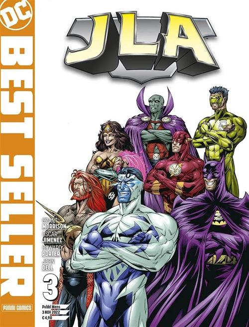 DC BEST SELLER - JLA DI GRANT MORRISON VOL.3